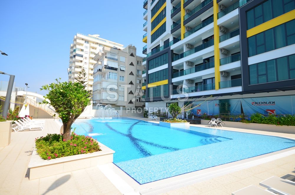 Квартиры в элитном комплексе на первой береговой линии в Махмутларе. фото 19