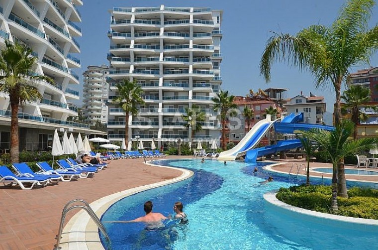 Меблированные апартаменты 2+1 в комплексе с бассейном, 110 м2 фото 1