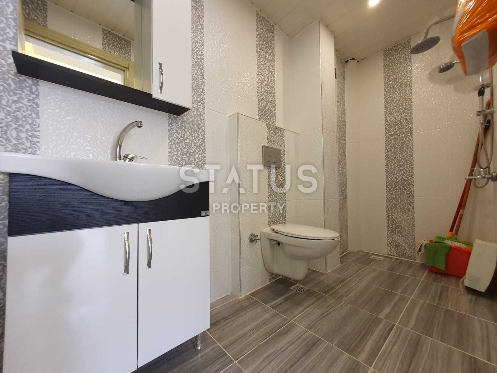 Недорогая двухкомнатная квартира с ремонтом в Махмутларе, 60 м2 фото 7