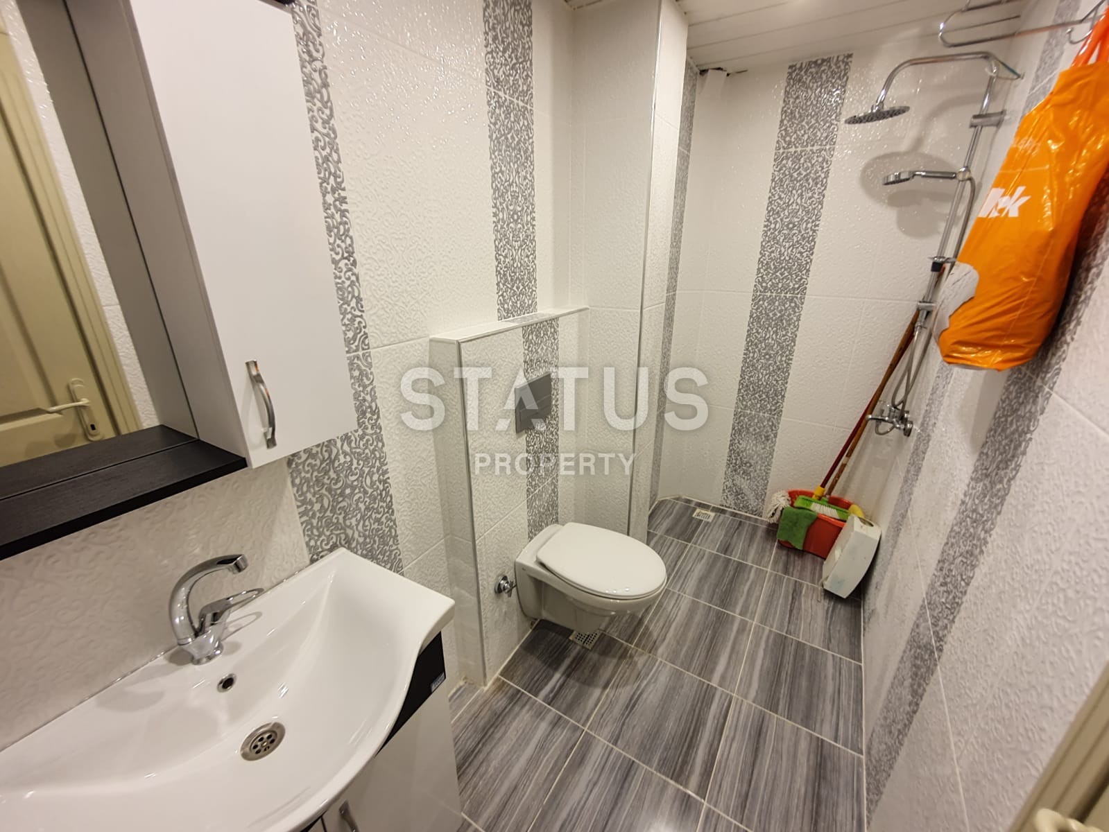 Недорогая двухкомнатная квартира с ремонтом в Махмутларе, 60 м2 фото 8