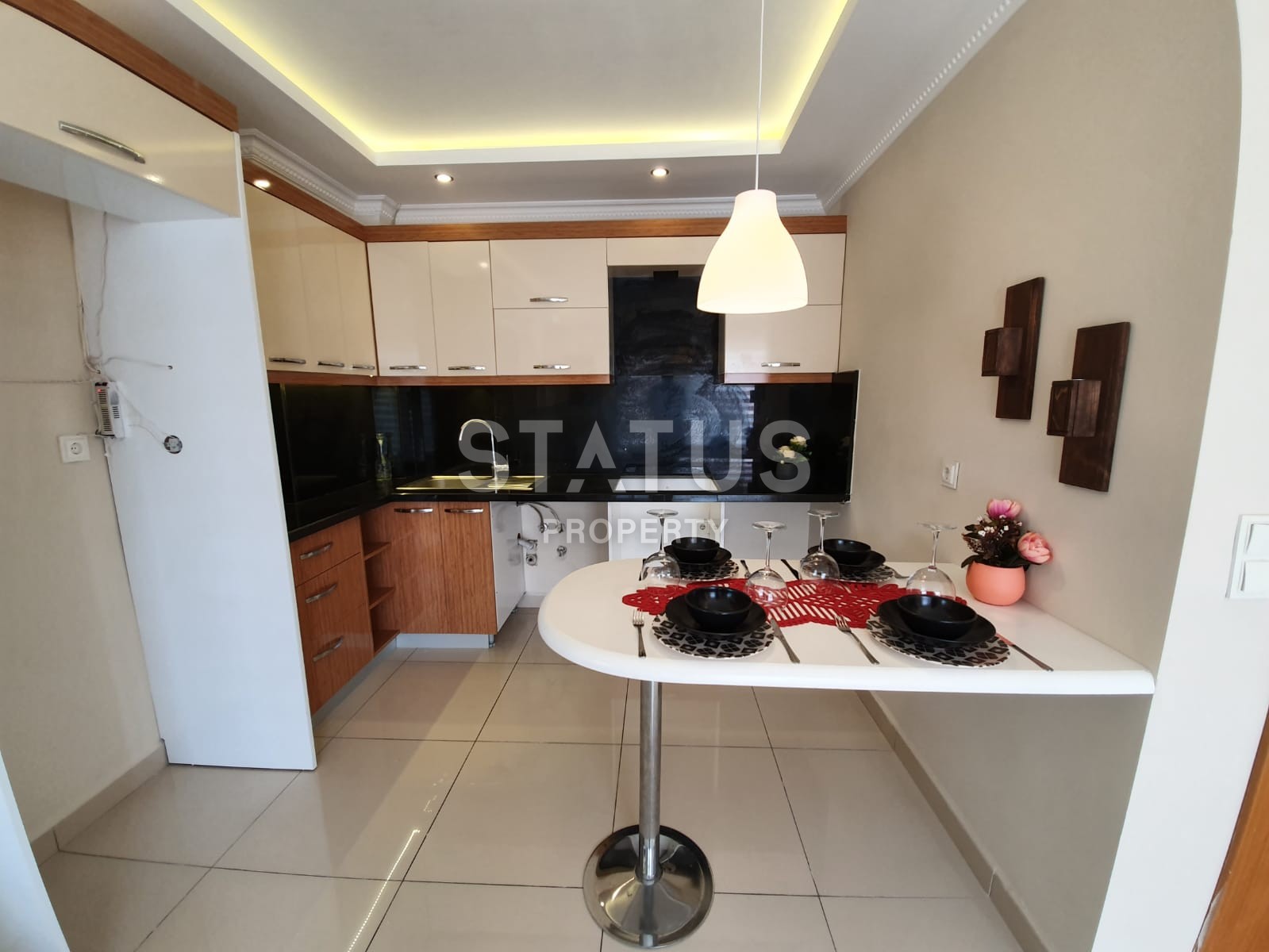 Квартира с видом на море в новом доме в районе Махмутлар  60 кв.м фото 8