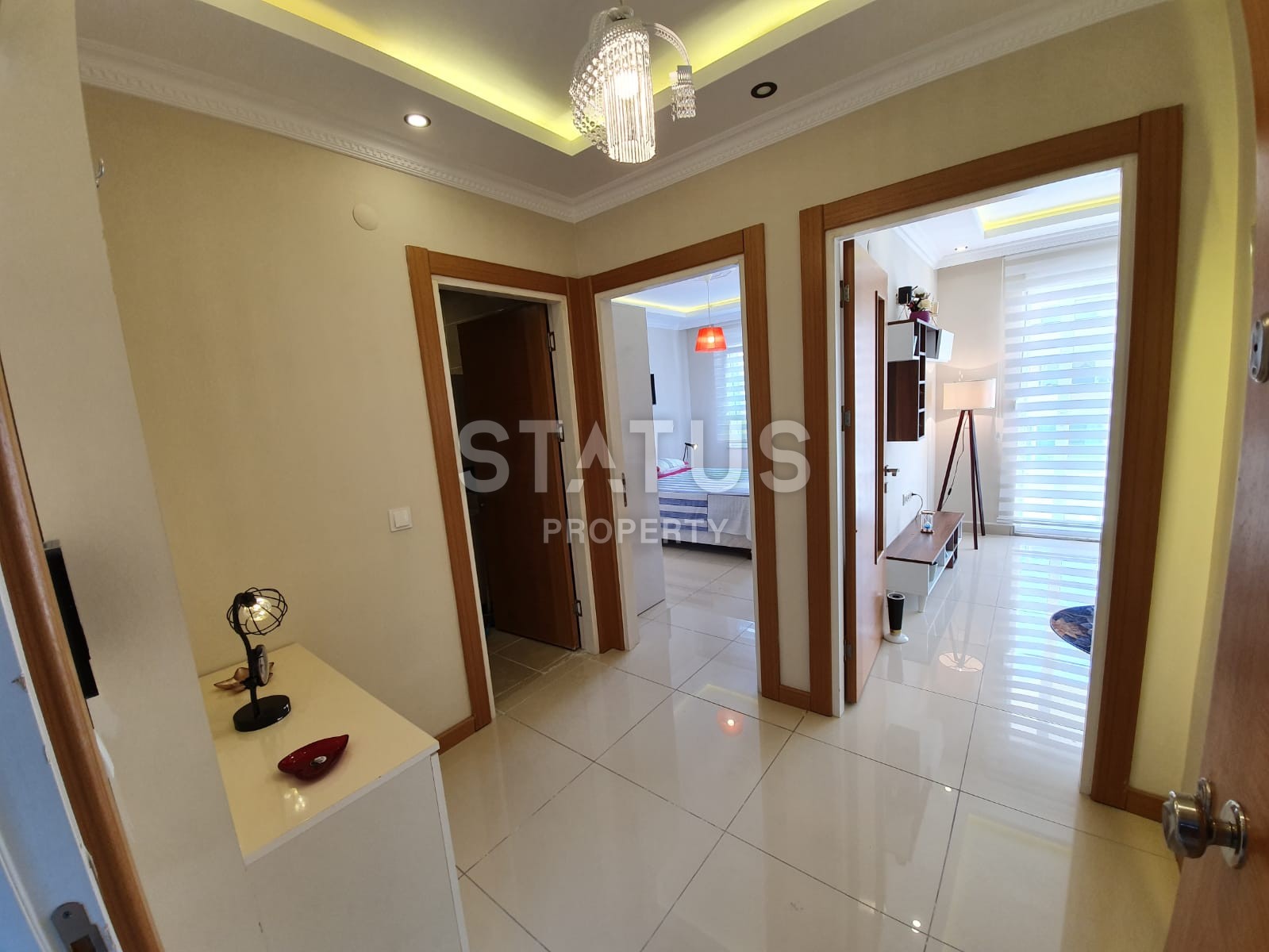 Квартира с видом на море в новом доме в районе Махмутлар  60 кв.м фото 14