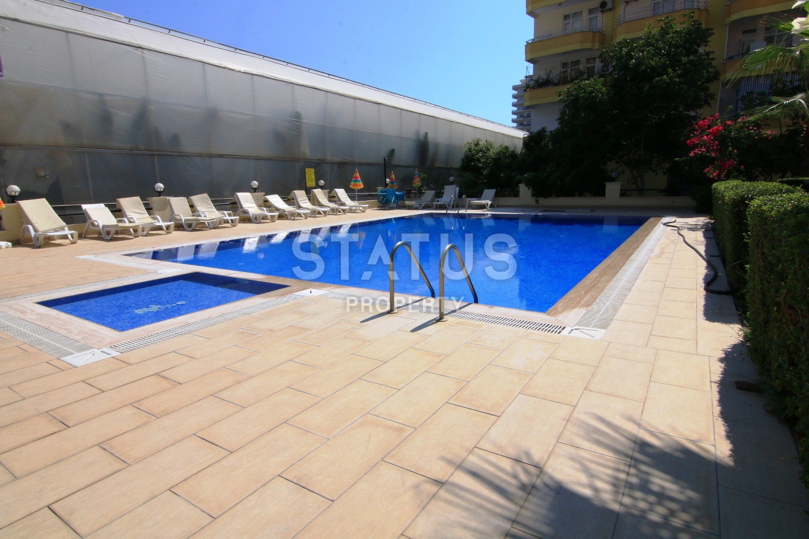 Просторные меблированные апартаменты 2+1 в комплексе с бассейном, 120 м2 фото 22