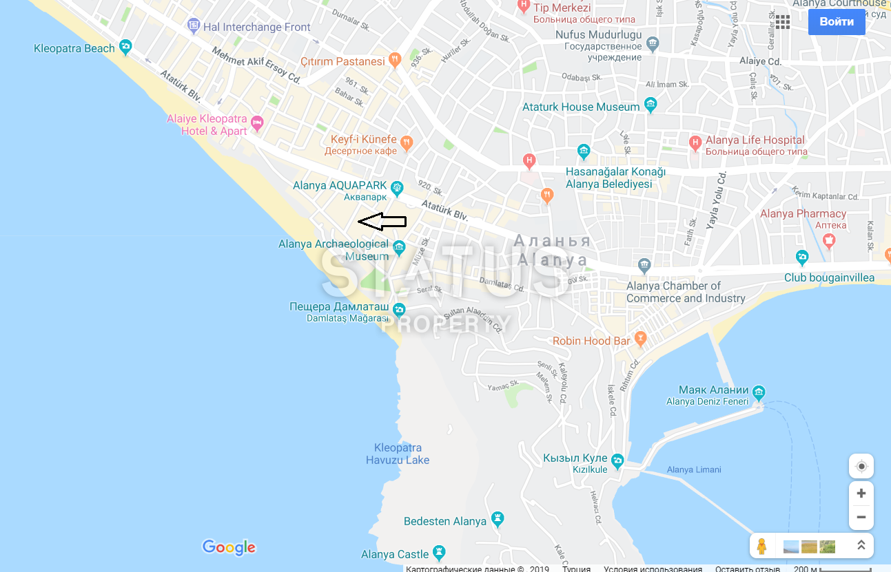 Квартира в двух шагах от пляжа Клеопатры 65 кв.м. фото 18