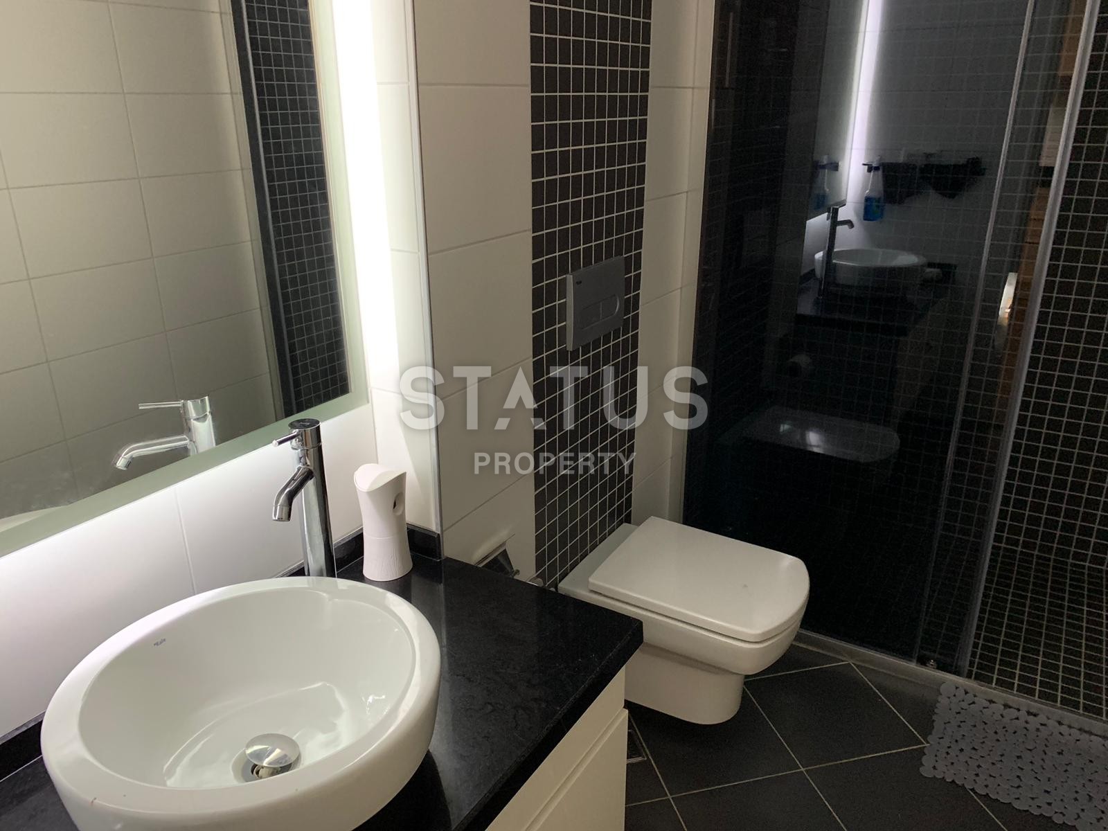 Апартаменты 1+1 с мебелью в комплексе с бассейном, Джикджилли, 60 м2 фото 5