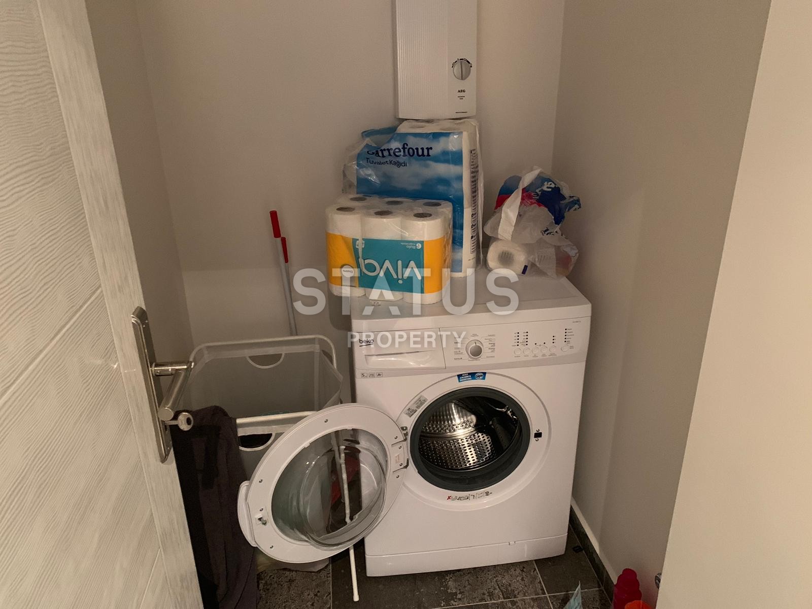 Апартаменты 1+1 с мебелью в комплексе с бассейном, Джикджилли, 60 м2 фото 7