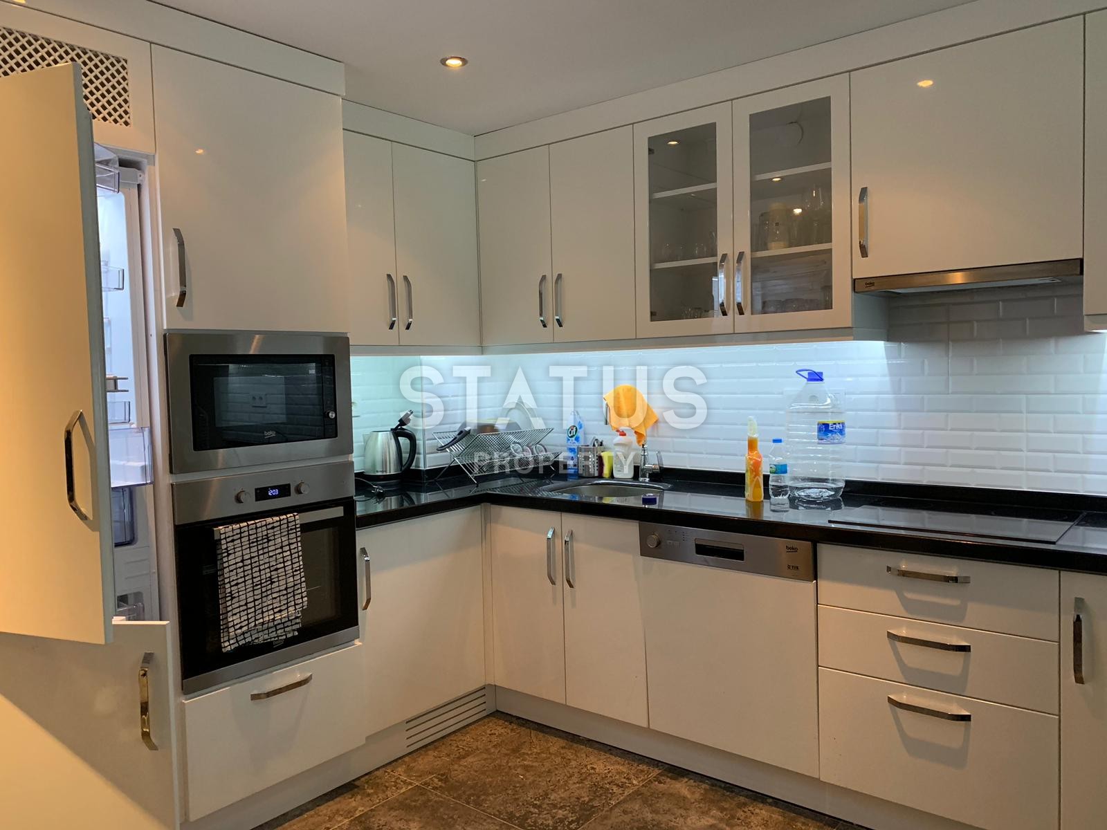 Апартаменты 1+1 с мебелью в комплексе с бассейном, Джикджилли, 60 м2 фото 3