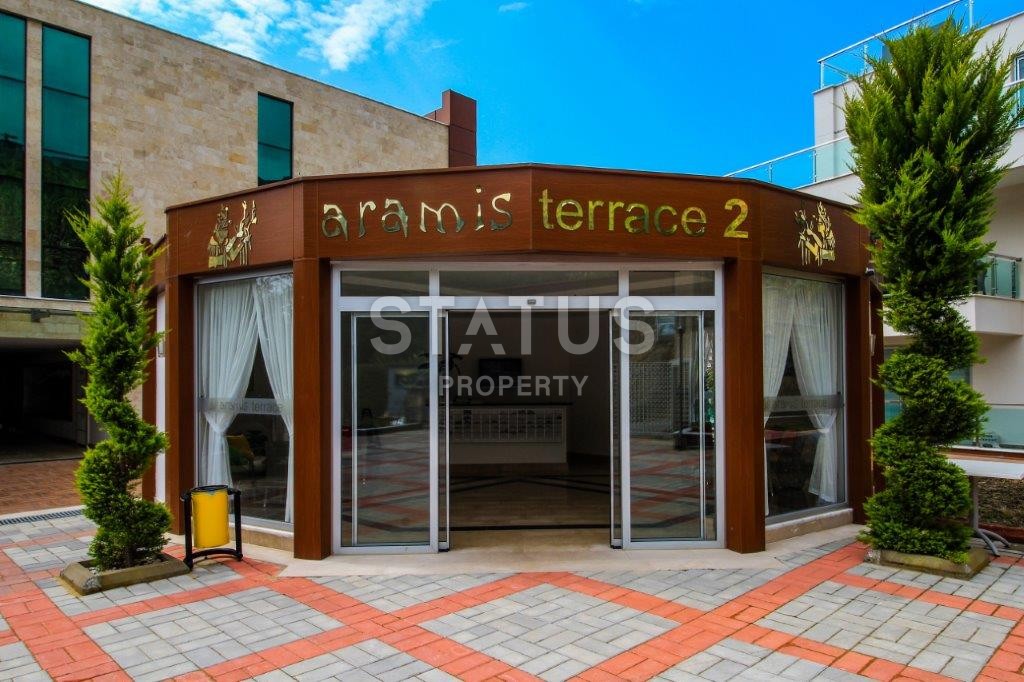 Апартаменты 1+1 с мебелью в комплексе с бассейном, Джикджилли, 60 м2 фото 9