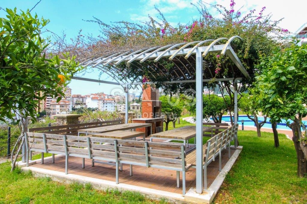 Апартаменты 1+1 с мебелью в комплексе с бассейном, Джикджилли, 60 м2 фото 11