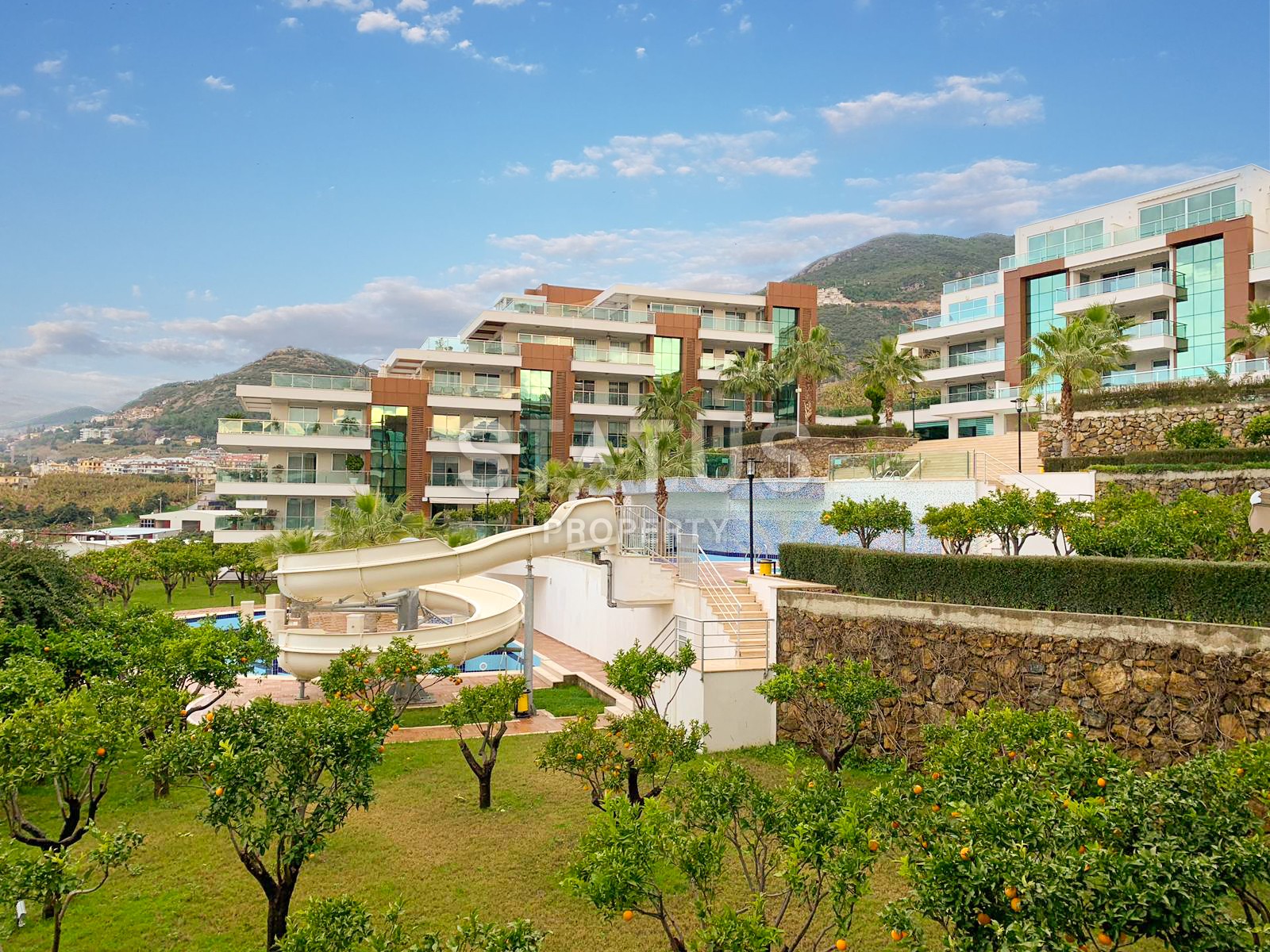 Апартаменты 1+1 с мебелью в комплексе с бассейном, Джикджилли, 60 м2 фото 14