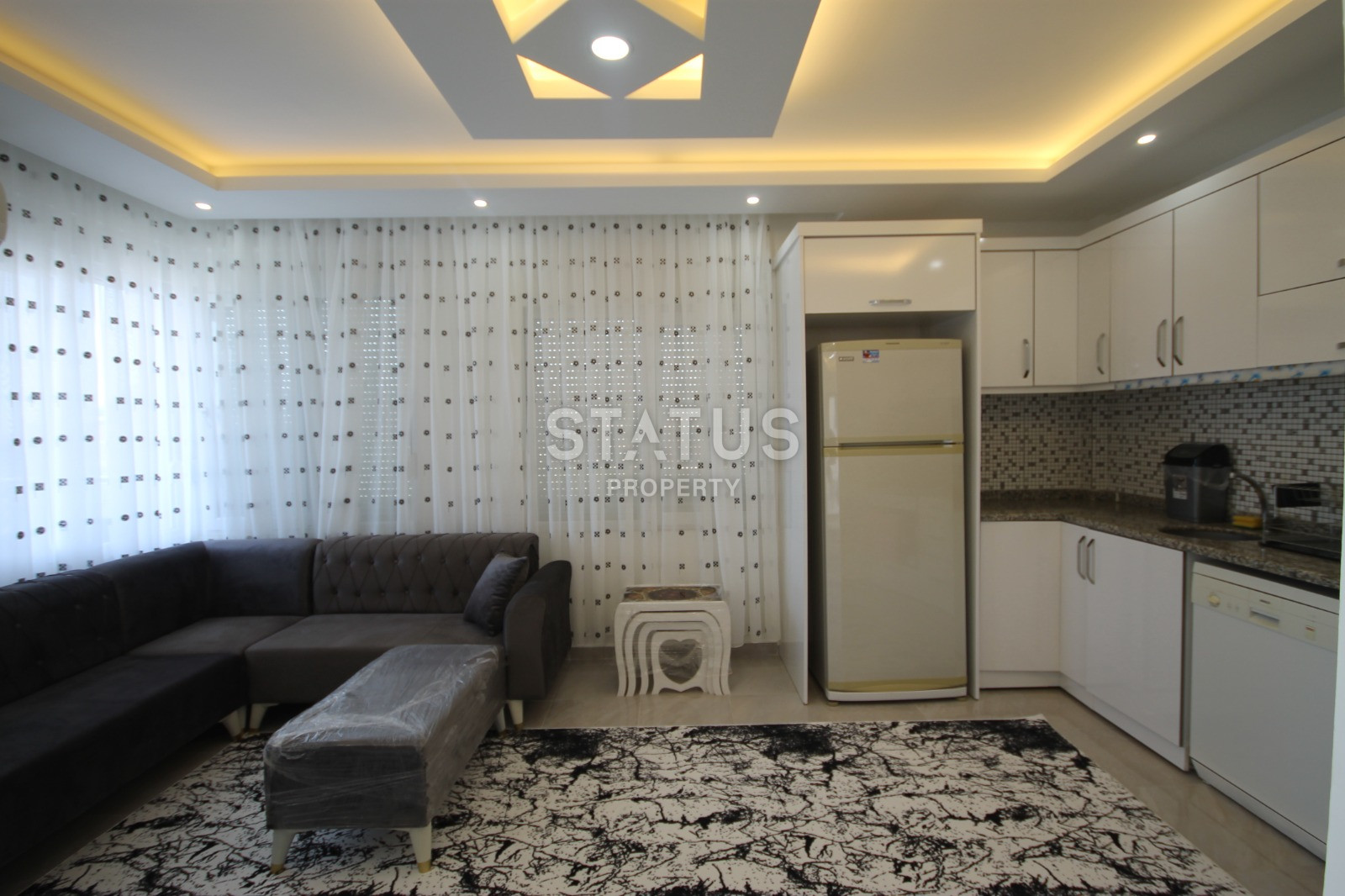 Меблированные апартаменты 200м от моря в Конаклы. 57м2 фото 18