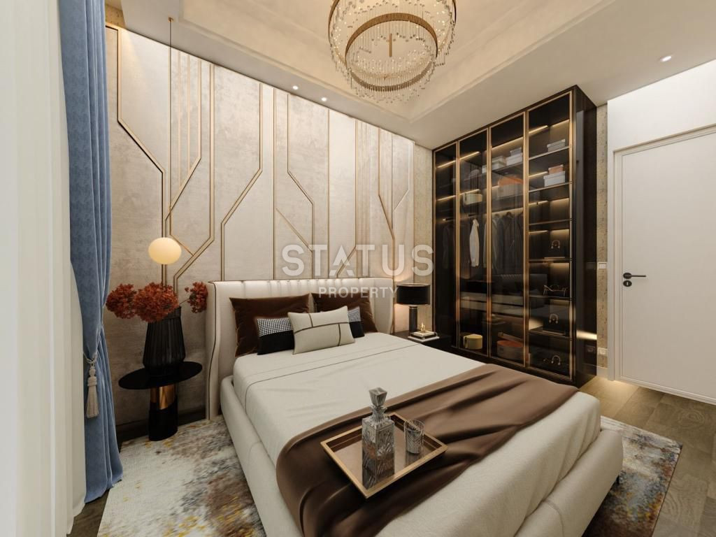 Apartment 1 + 1 in a building under construction in the very center of Alanya 70 m2 фото 7