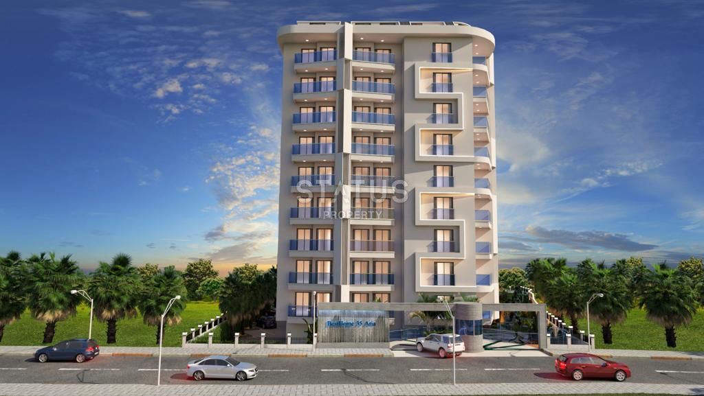 Apartment 1 + 1 in a building under construction in the very center of Alanya 70 m2 фото 12