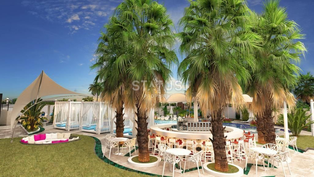 Apartment 1 + 1 in a building under construction in the very center of Alanya 70 m2 фото 14