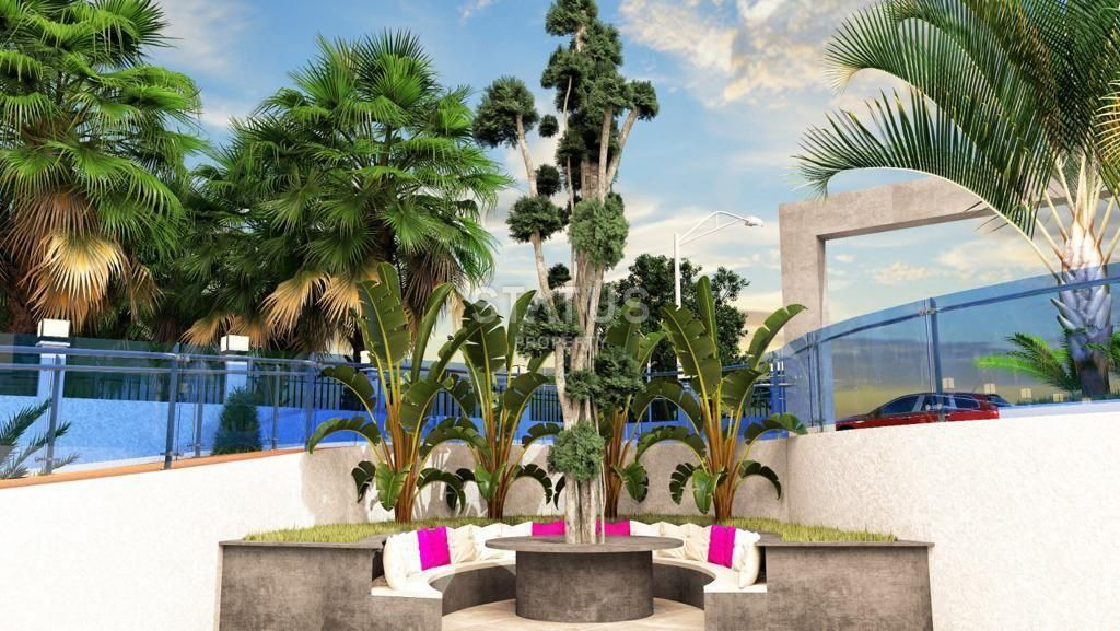 Apartment 1 + 1 in a building under construction in the very center of Alanya 70 m2 фото 15