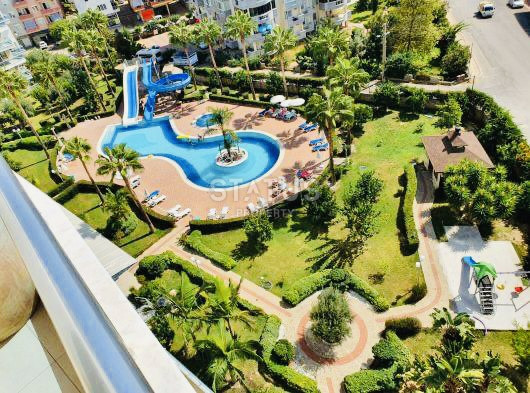 Отличный комплекс, двухкомнатная квартира в районе Джикджилли. 60м2 фото 3