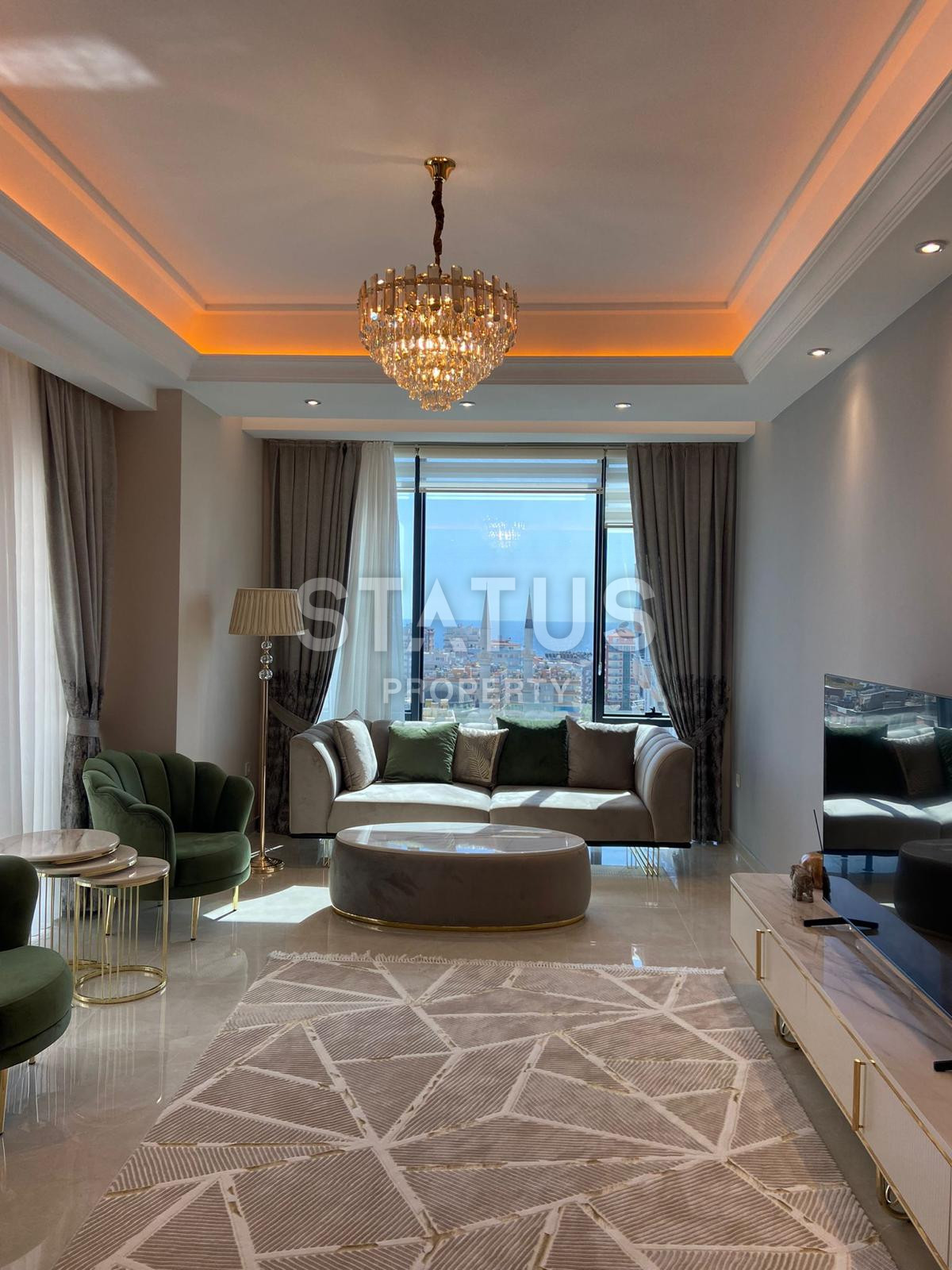 Новые меблированные апартаменты в Махмутларе 2+1. 130м2 фото 1