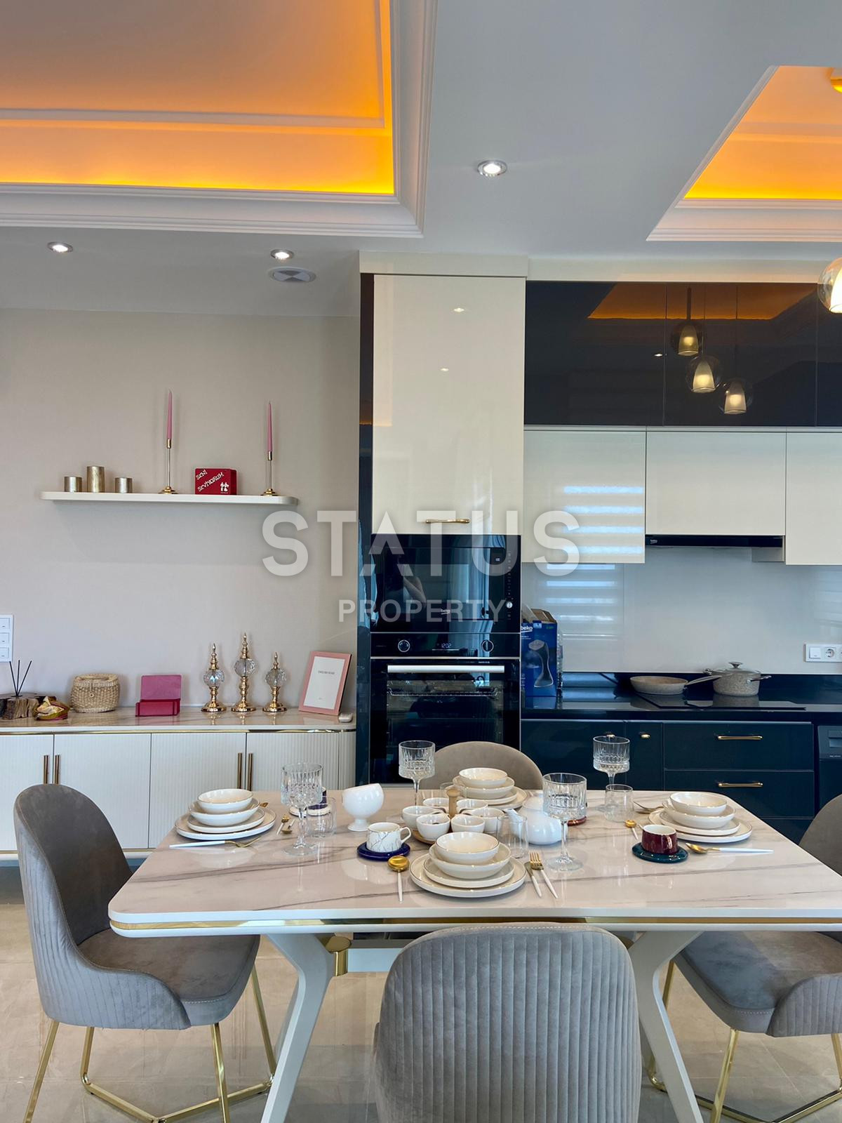 Новые меблированные апартаменты в Махмутларе 2+1. 130м2 фото 5