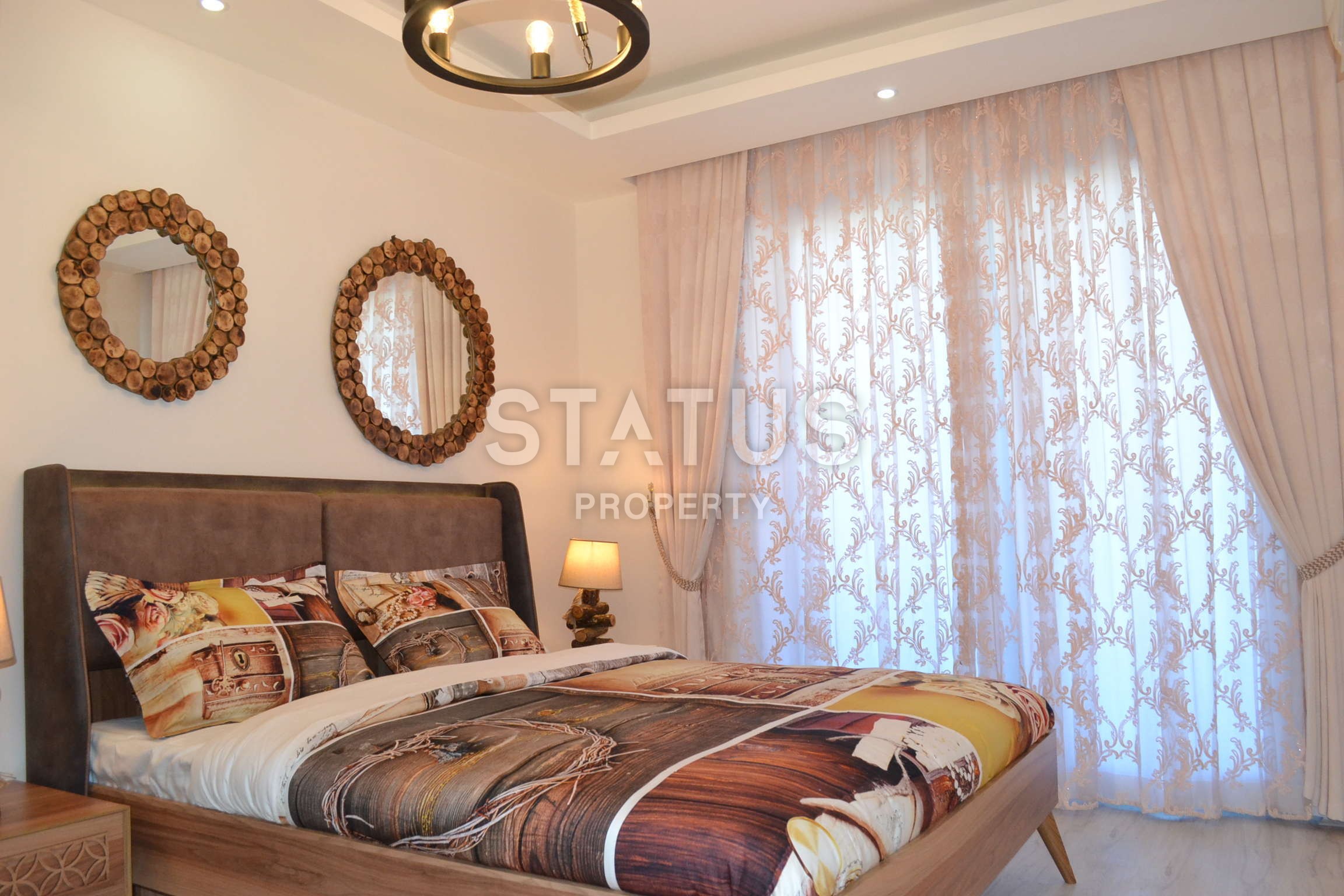 New furnished 1+1 apartments in a complex with infrastructure in Kargicak, 60 m2 фото 10