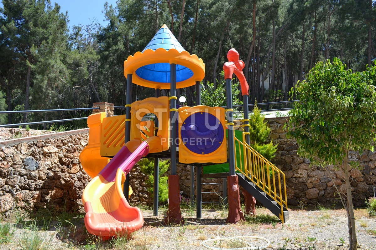 New furnished 1+1 apartments in a complex with infrastructure in Kargicak, 60 m2 фото 25