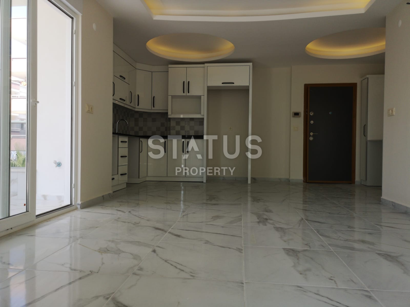 Новая квартира в новом комплексе в Махмутларе, 68 м2. фото 4