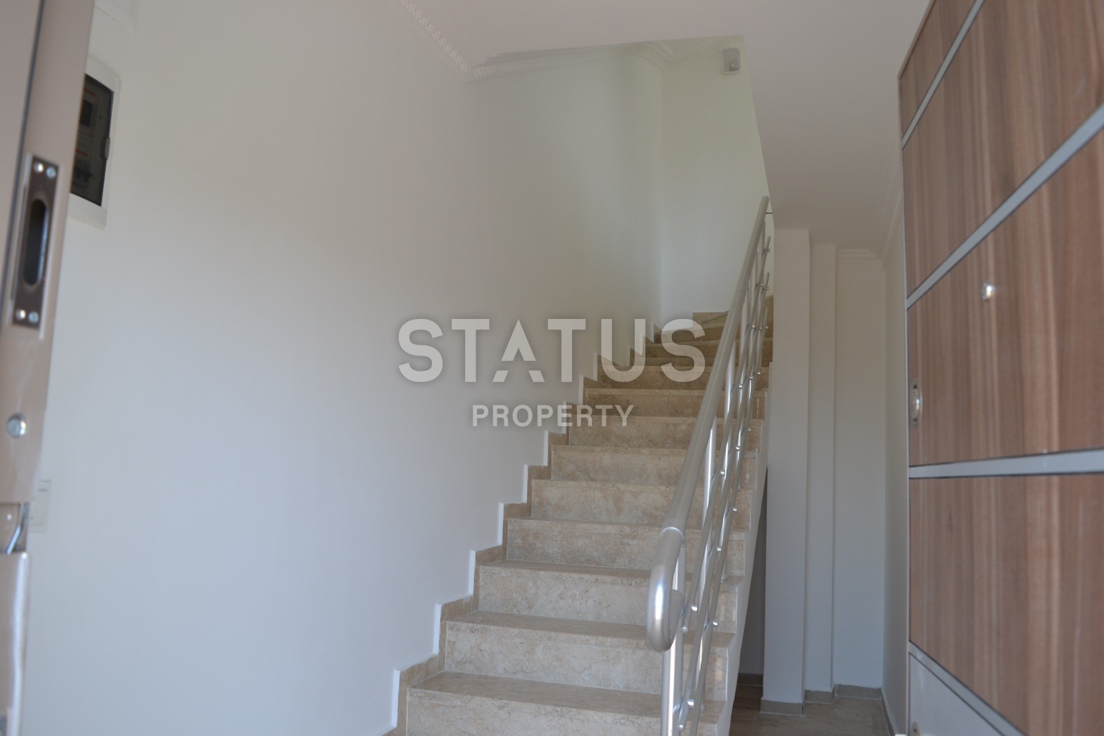 Дублекс с прямым видом на море и собственным гаражом в Конаклы 150 кв.м. фото 13