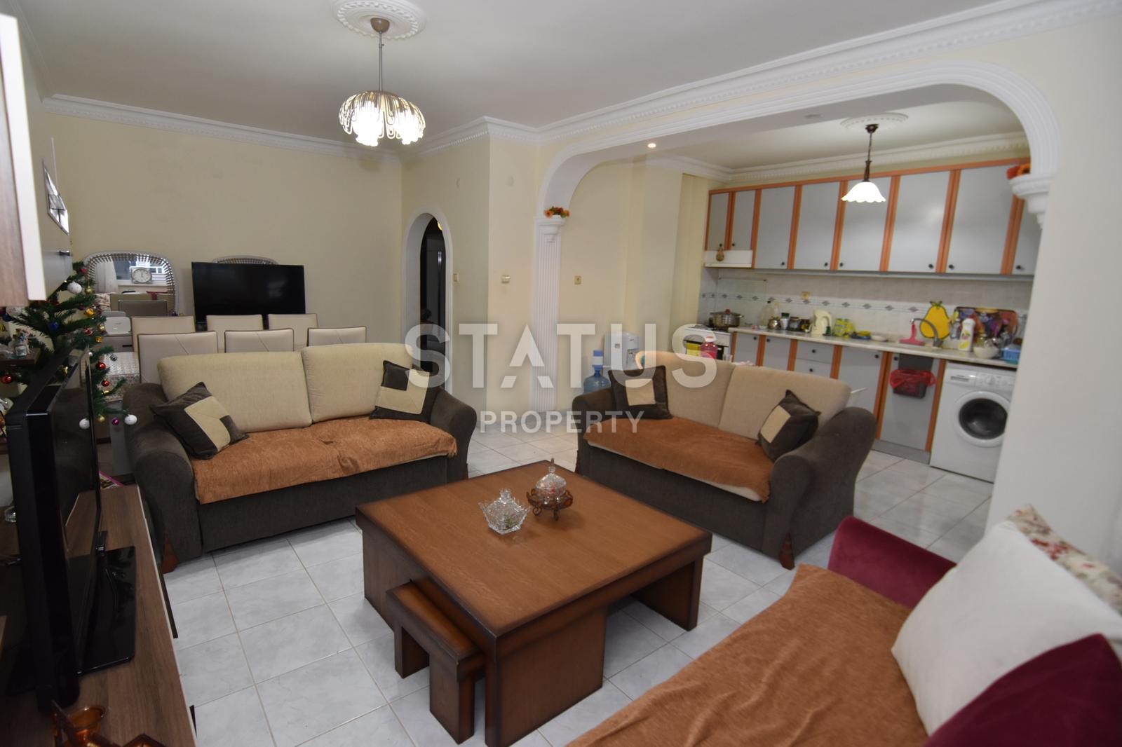 Шок - цена! Трехкомнатная квартира с мебелью в Махмутларе, 100 м2 фото 6