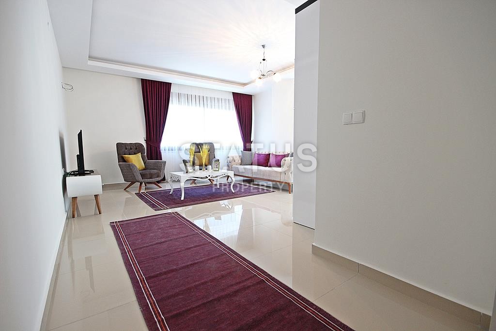 Меблированная трехкомнатная квартира в новом комплексе в Махмутларе, 110 м2. фото 5