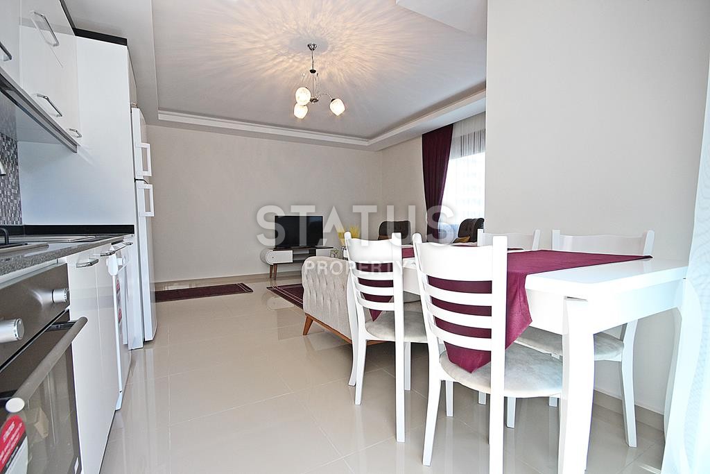 Меблированная трехкомнатная квартира в новом комплексе в Махмутларе, 110 м2. фото 7