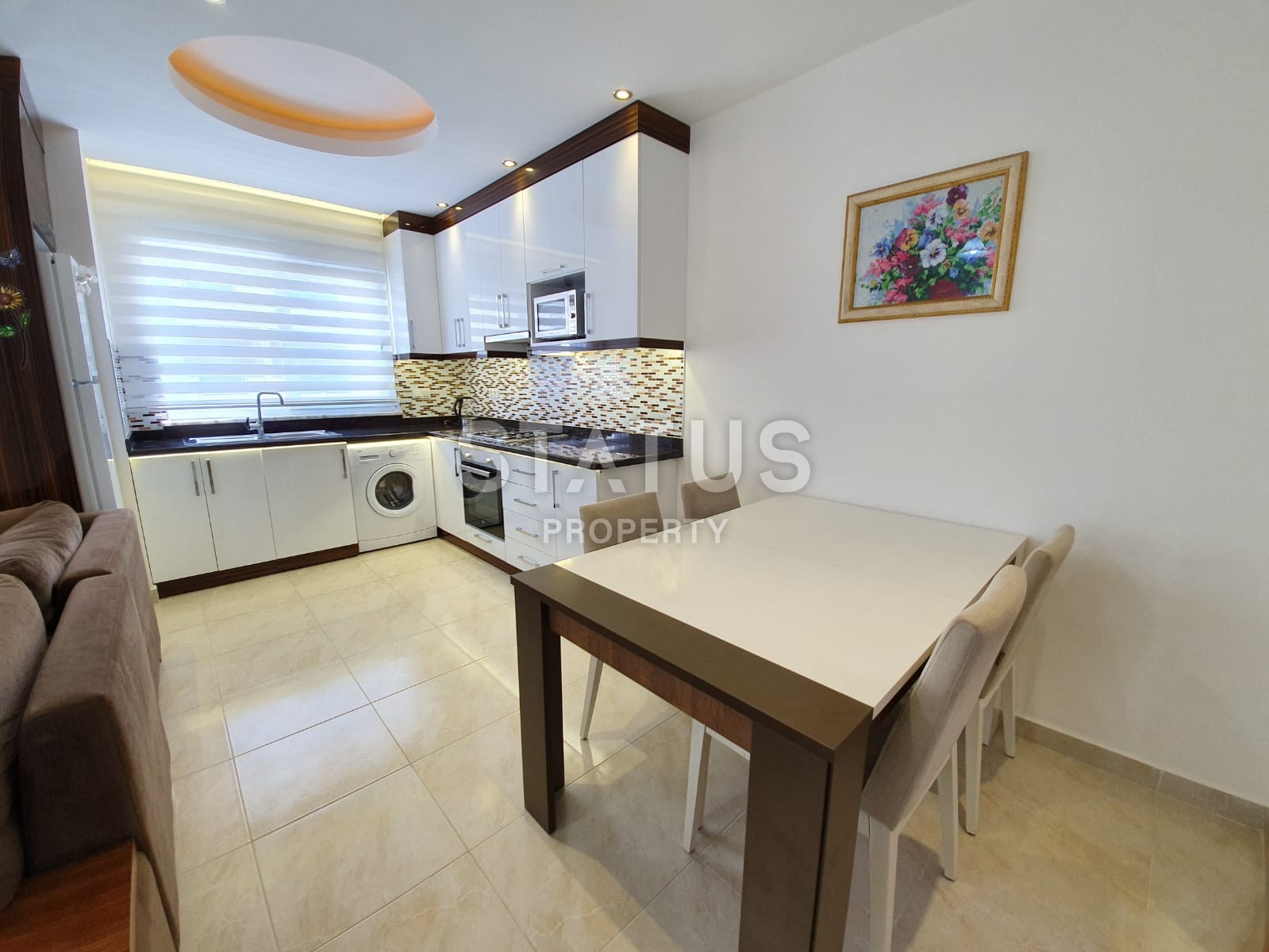 Апартаменты в Махмутларе с мебелью и техникой. Люксовый комплекс 110 кв.м. фото 11