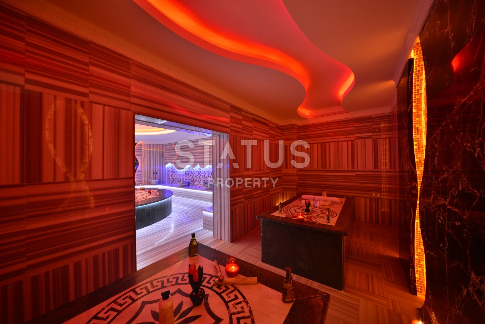 Апартаменты в Махмутларе с мебелью и техникой. Люксовый комплекс 110 кв.м. фото 16