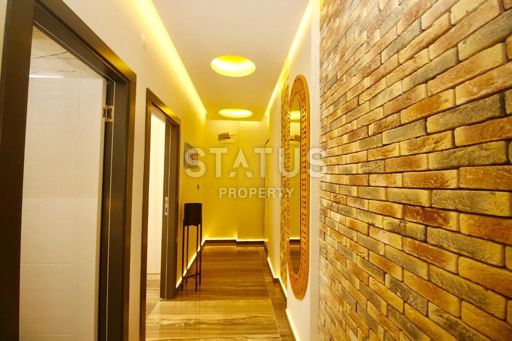 Меблированная квартира с ремонтом и видом на горы, в центре Аланьи, 60 м2 фото 8