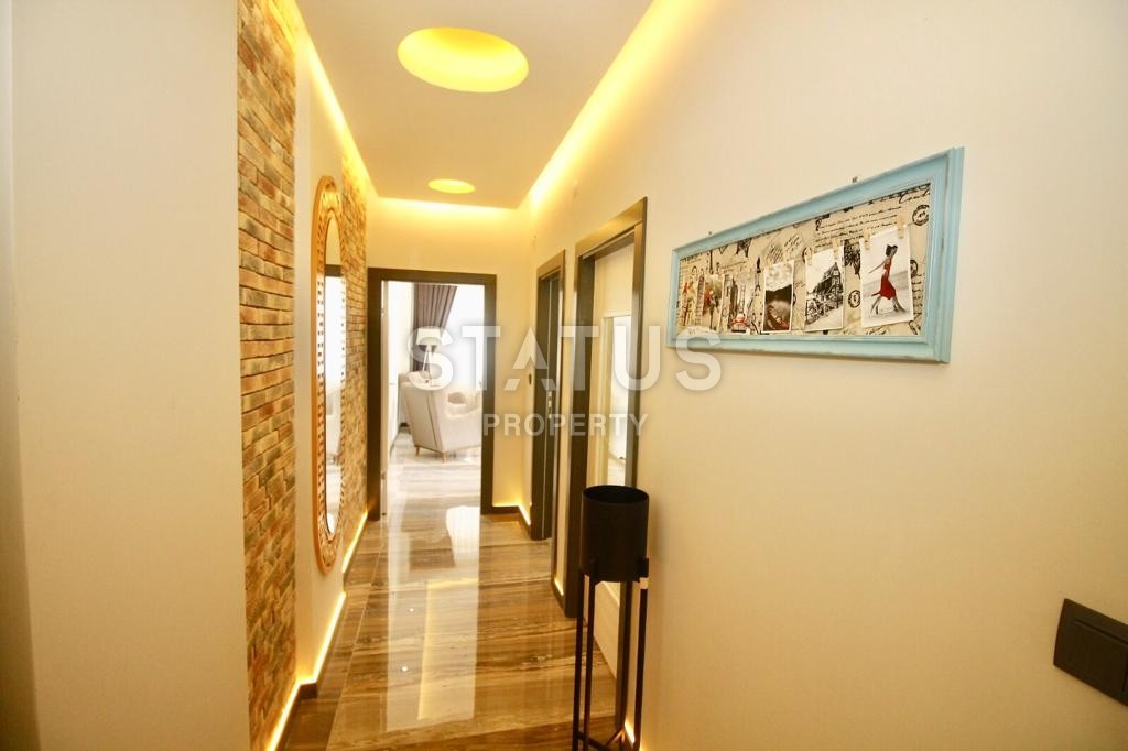 Меблированная квартира с ремонтом и видом на горы, в центре Аланьи, 60 м2 фото 5