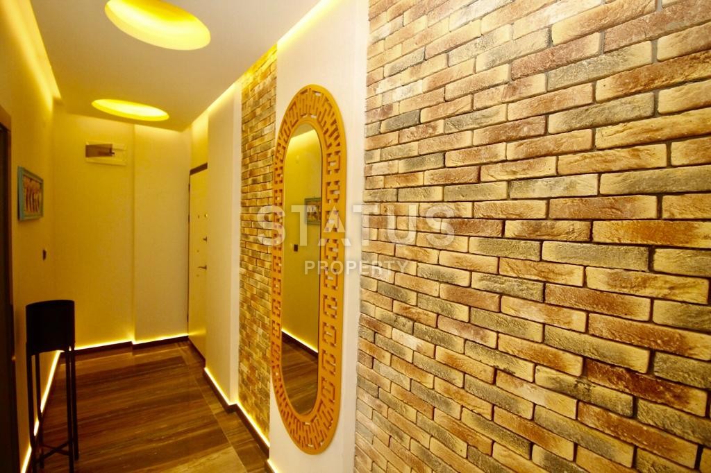 Меблированная квартира с ремонтом и видом на горы, в центре Аланьи, 60 м2 фото 6