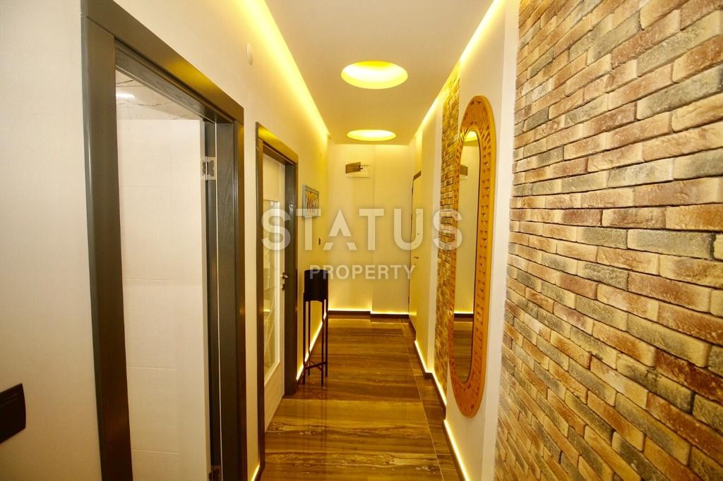 Меблированная квартира с ремонтом и видом на горы, в центре Аланьи, 60 м2 фото 9