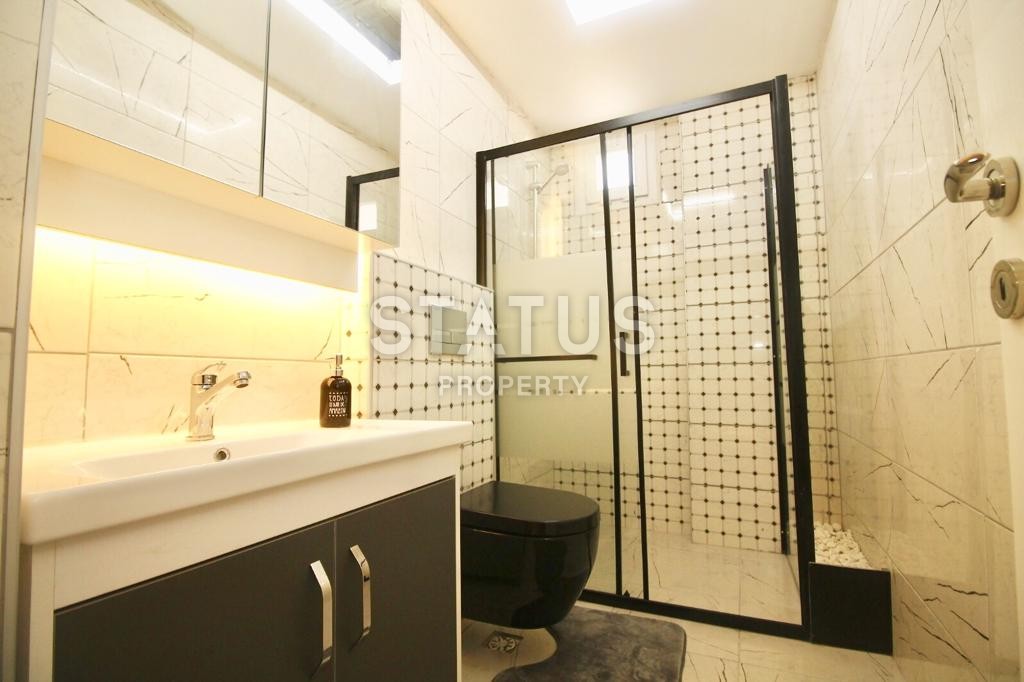 Меблированная квартира с ремонтом и видом на горы, в центре Аланьи, 60 м2 фото 10