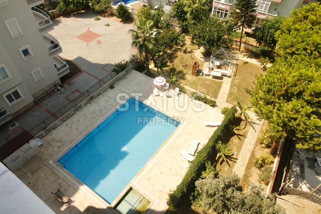 Меблированная квартира с ремонтом и видом на горы, в центре Аланьи, 60 м2 фото 22