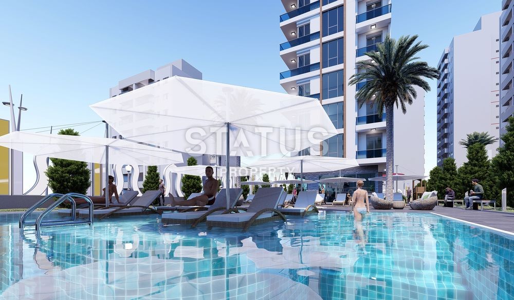 A new project under construction 400 meters from the beach in the Mahmutlar area. Super price! фото 9