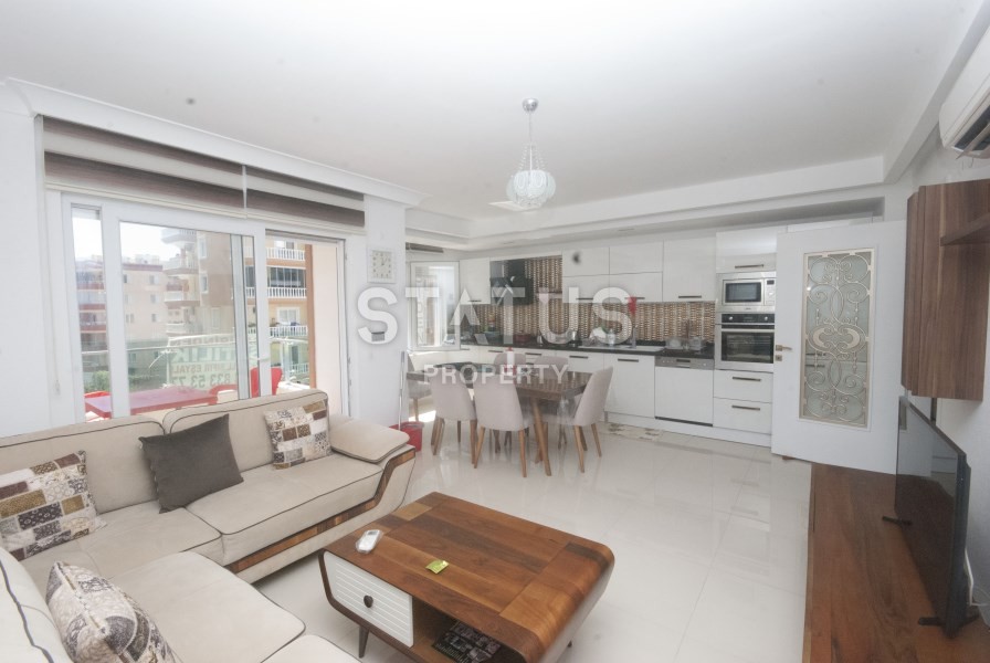 Уютная трехкомнатная квартира в новом комплексе в Махмутларе, 105 м2. фото 3