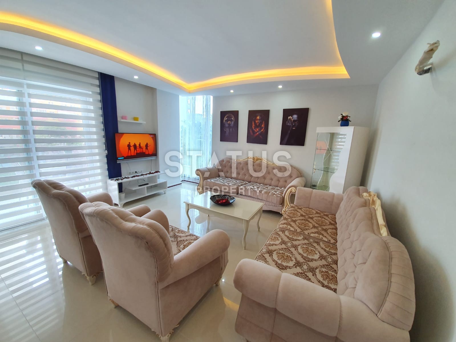 Трехкомнатная квартира с новой мебелью в Махмутларе, 110 м2. фото 3