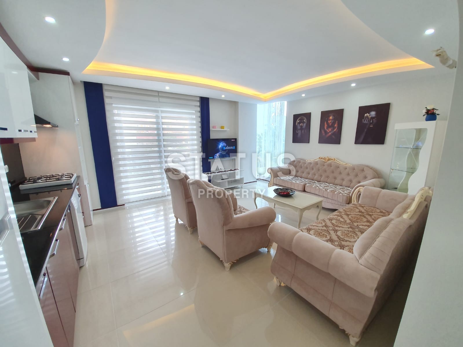 Трехкомнатная квартира с новой мебелью в Махмутларе, 110 м2. фото 4