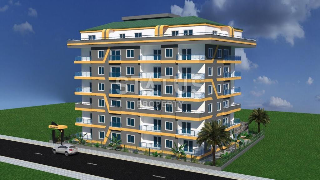 Квартира 1+1 в новом комплексе в 250 м от моря! Махмутлар! 70 кв. м. фото 3