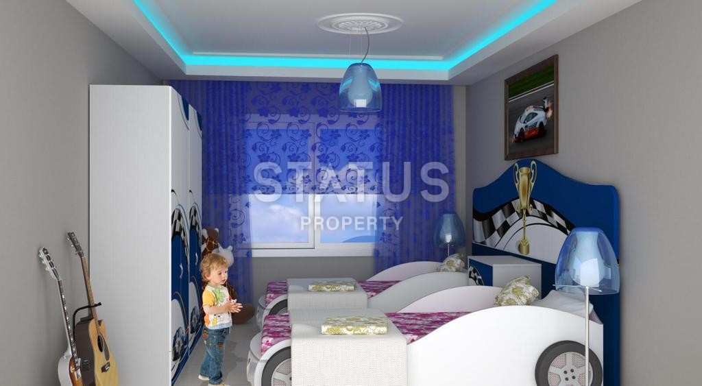 Квартира 1+1 в новом комплексе в 250 м от моря! Махмутлар! 70 кв. м. фото 10