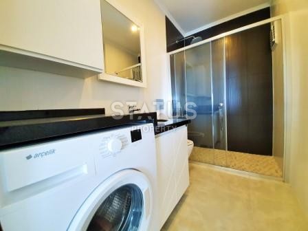 Трехкомнатные апартаменты с мебелью на первой береговой линии, Махмутлар, 120 м2. фото 14