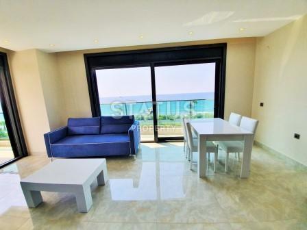 Трехкомнатные апартаменты с мебелью на первой береговой линии, Махмутлар, 120 м2. фото 4