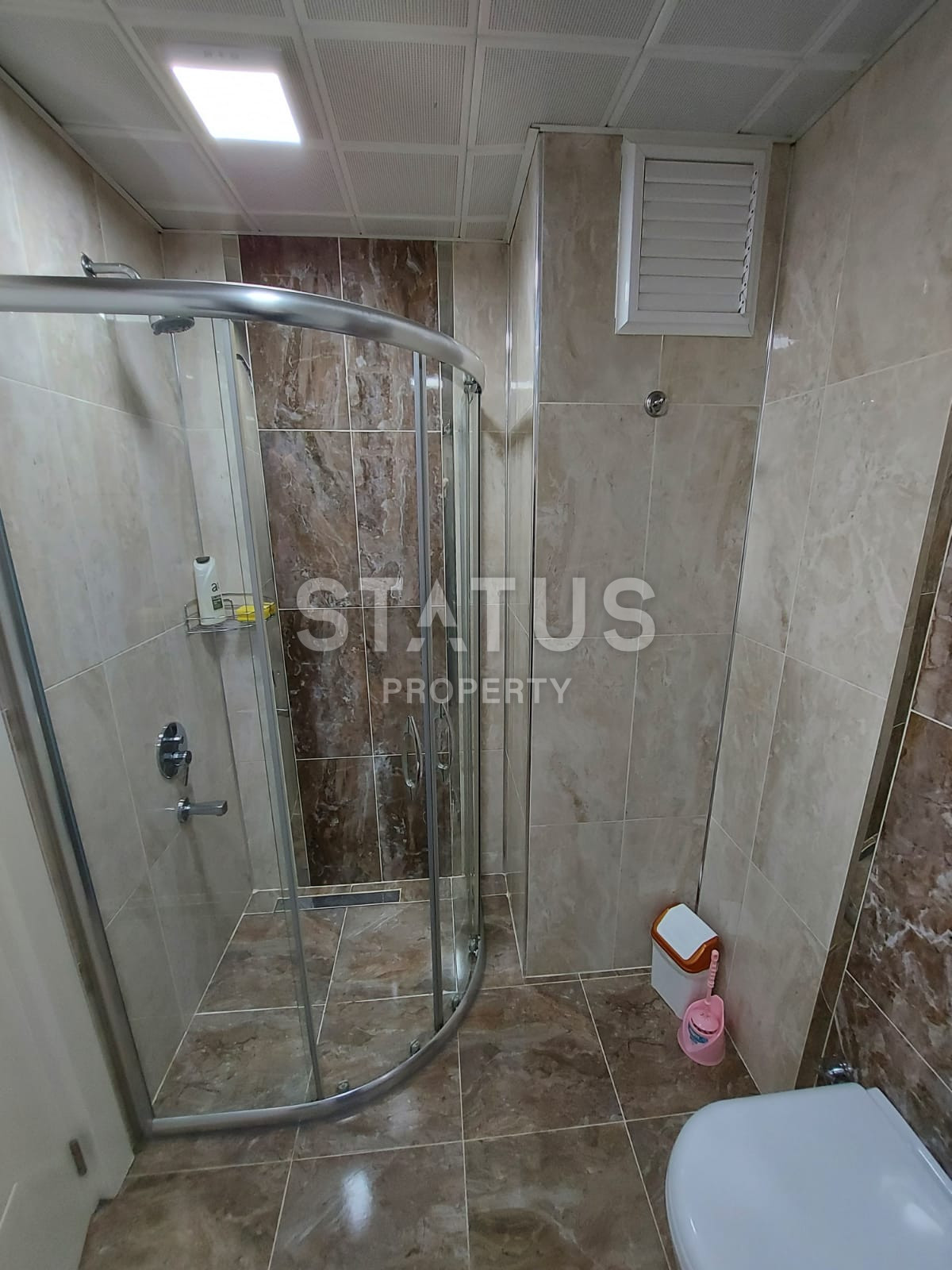 Spacious one-bedroom apartment with sea view in Kestel. 65m2 фото 9