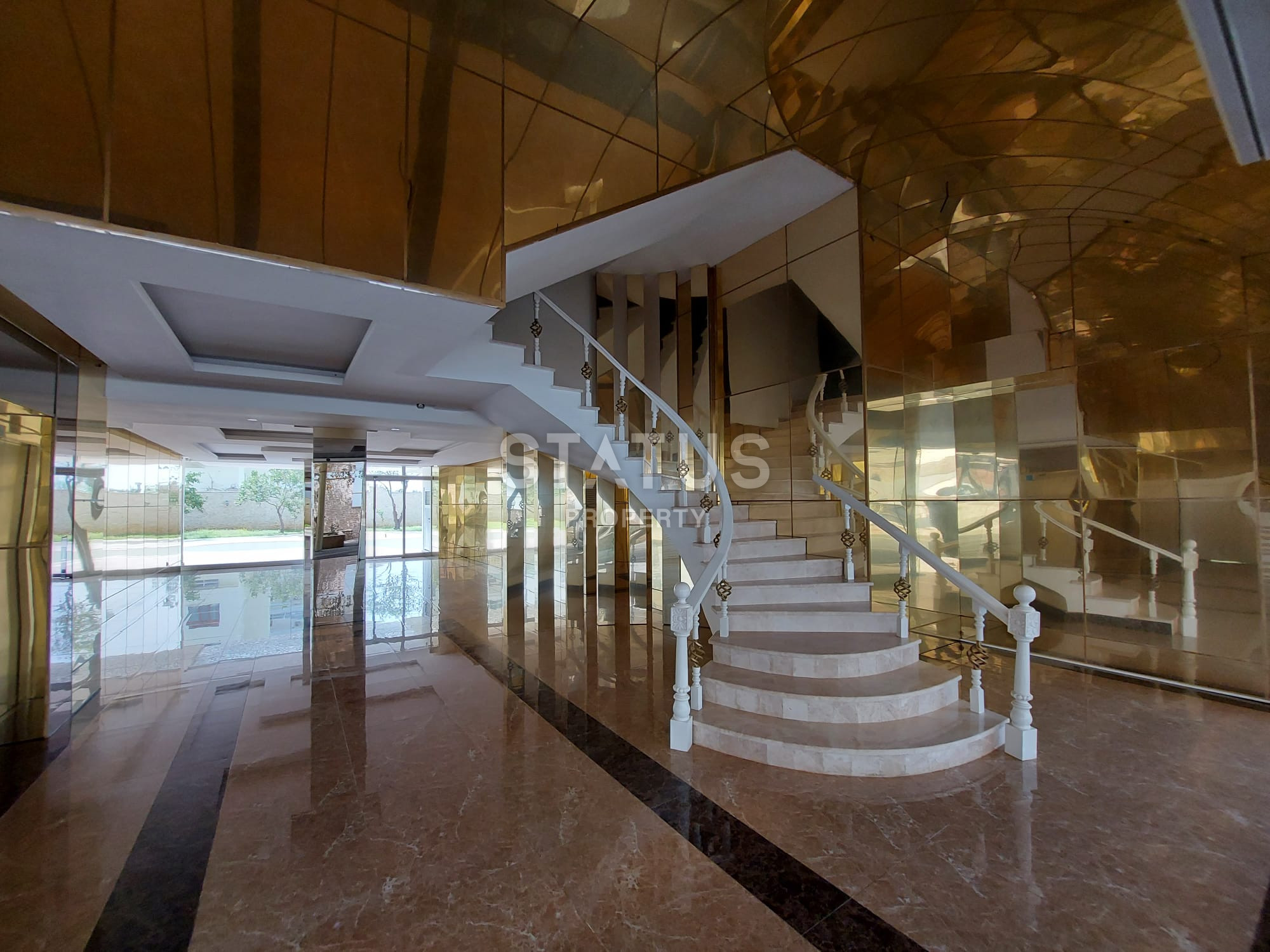 Spacious one-bedroom apartment with sea view in Kestel. 65m2 фото 11