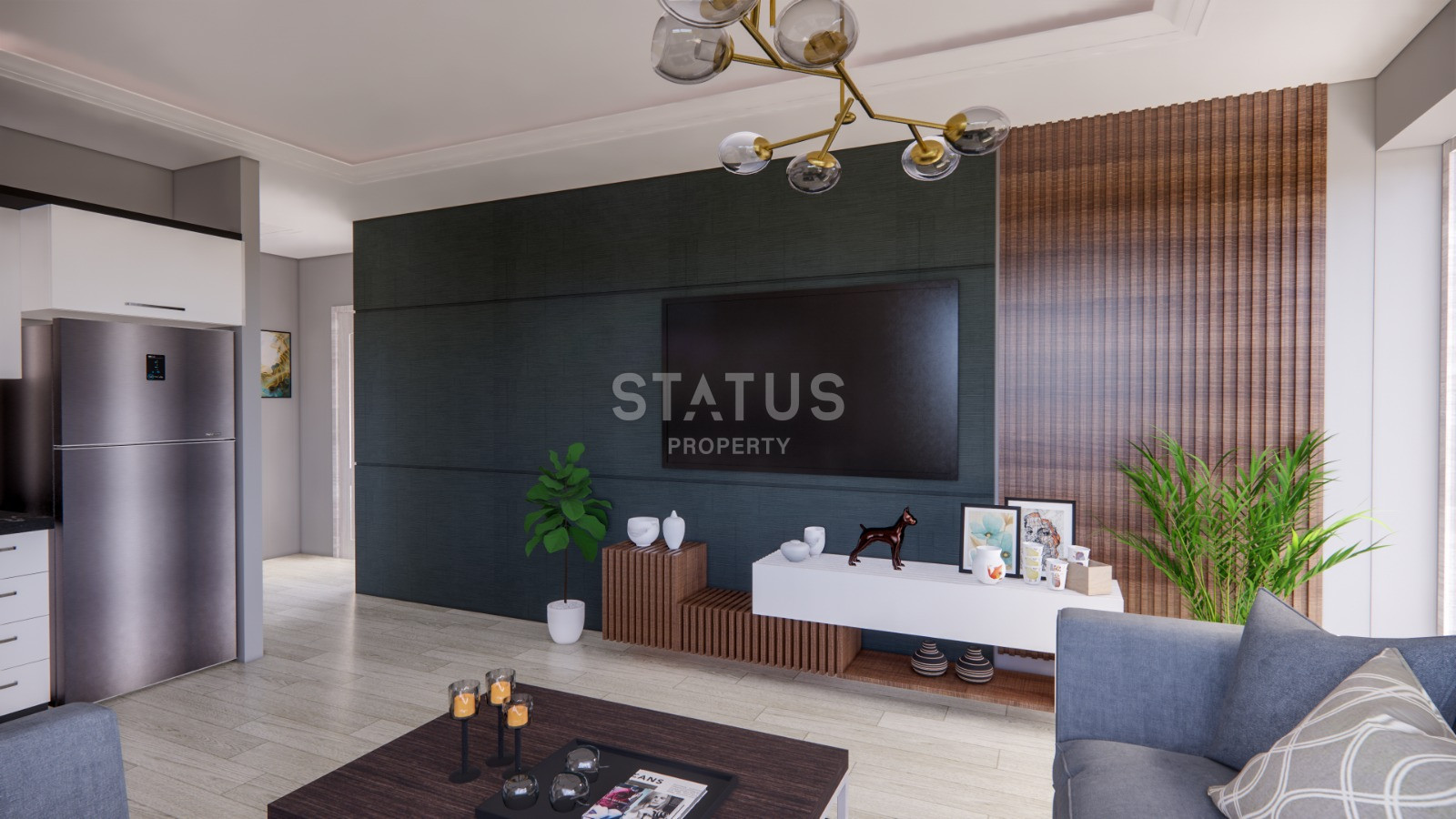 Residential complex with good location and complete infrastructure in Kargicak. 72m2-130m2 фото 8