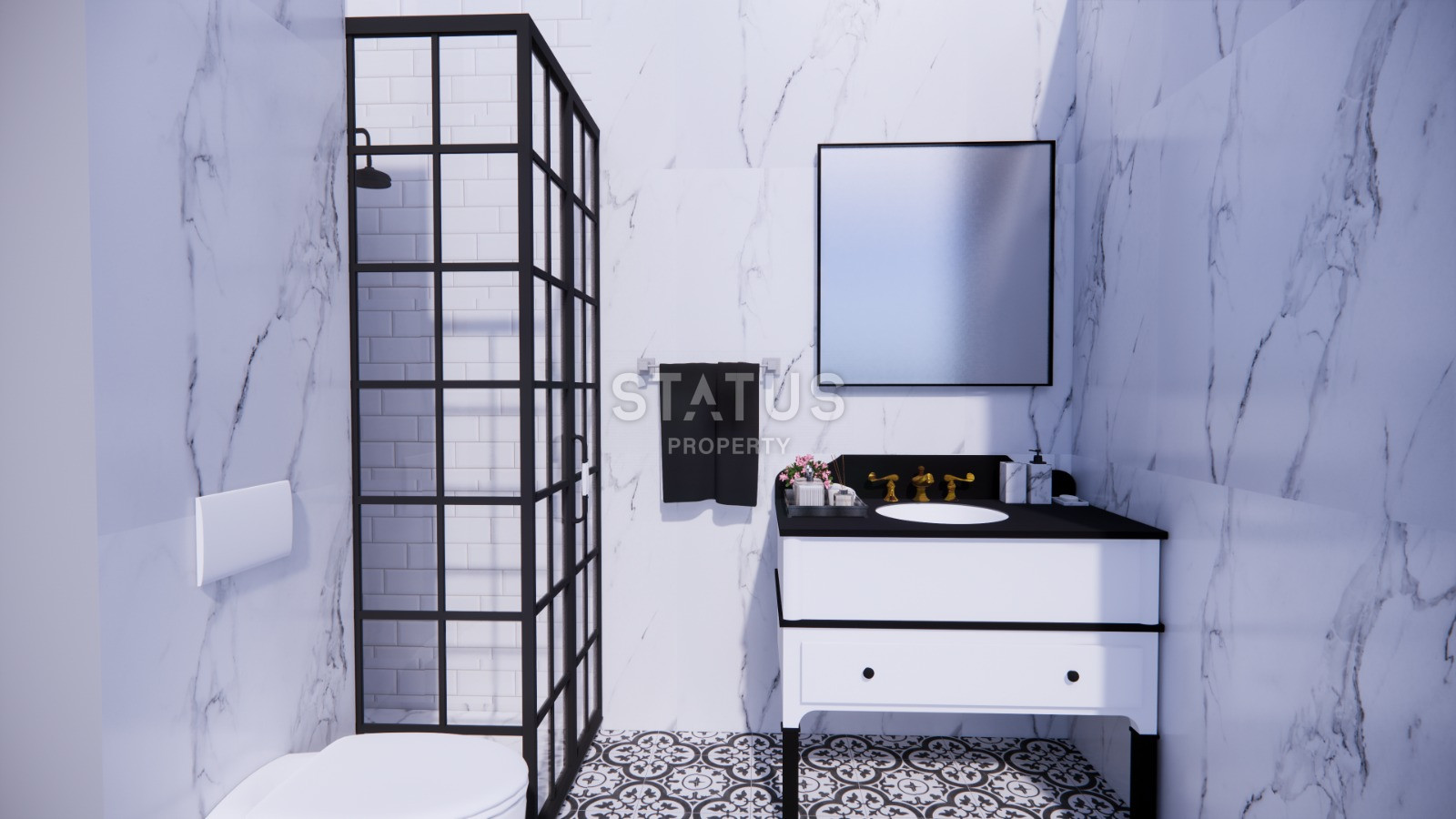 Residential complex with good location and complete infrastructure in Kargicak. 72m2-130m2 фото 10