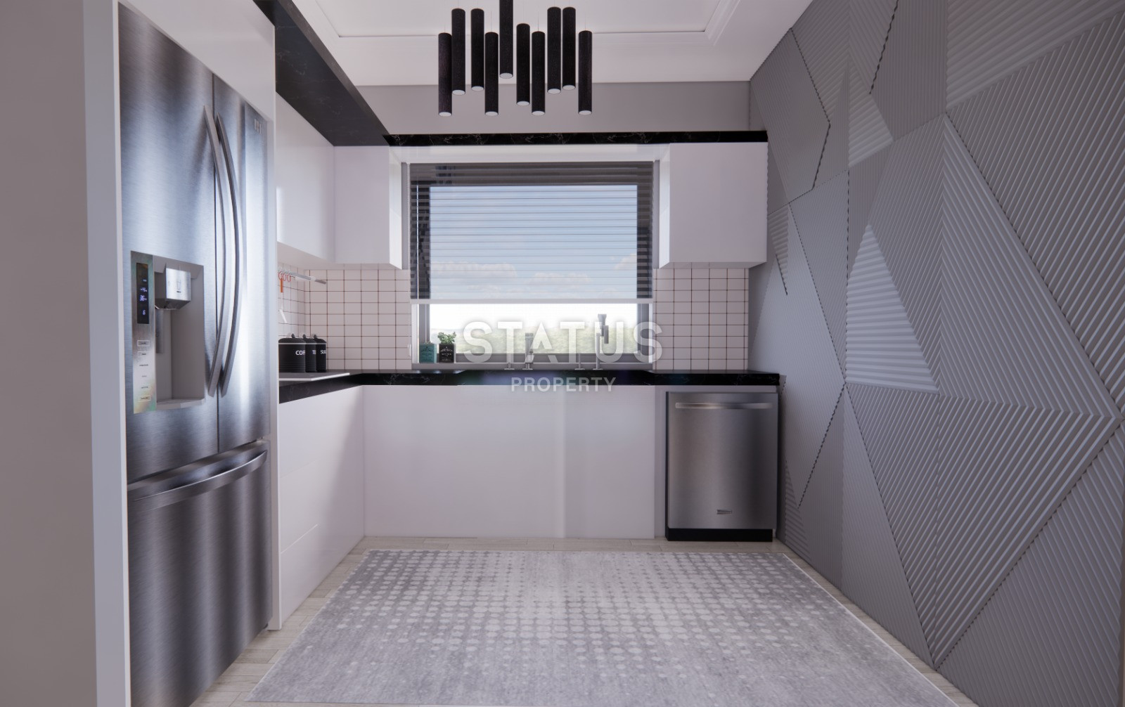 Residential complex with good location and complete infrastructure in Kargicak. 72m2-130m2 фото 11